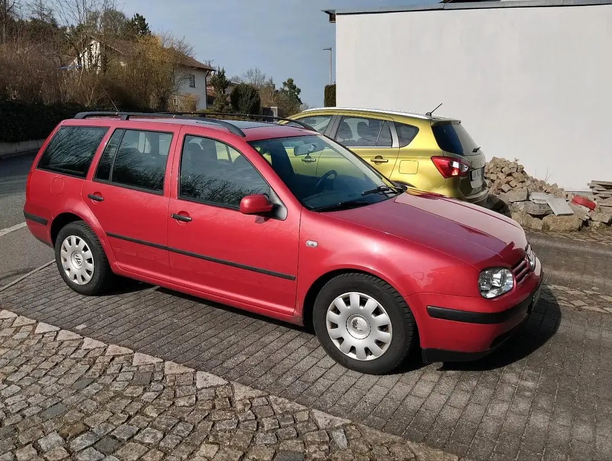 Gebraucht VW Golf IV 75 PS (55 kW) 2000 Rot Kombi
