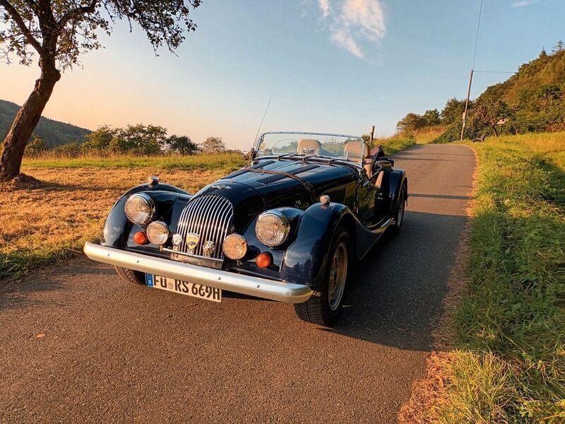 Gebraucht Morgan Plus 8 189 PS (139 kW) 1989 Blau Cabrio