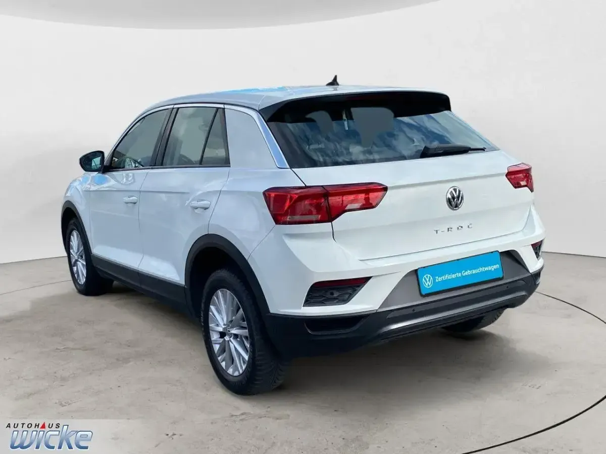 Gebraucht VW T-Roc Basis 116 PS (85 kW) 2019 Weiß SUV