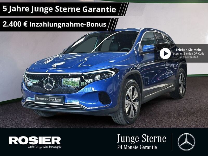 Blau Gebraucht 2024 Mercedes EQA250+ Advanced Plus SUV | 37.890 € (Guter Preis) - Bild 1/4