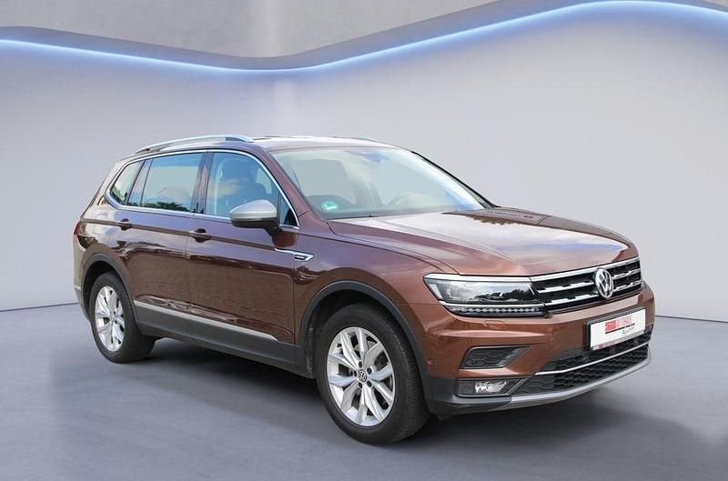 Gebraucht VW Tiguan Allspace Highline 220 PS (161 kW) 2018 Braun SUV