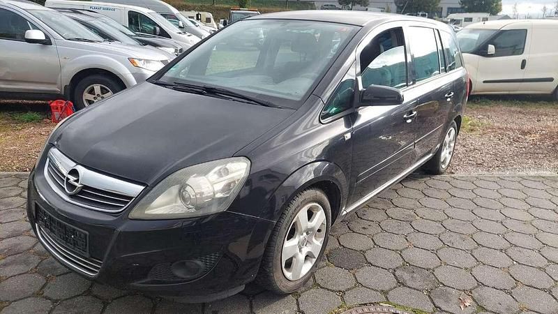 Saphirschwarz mi2 Gebraucht 2009 Opel Zafira Edition Van / Kleinbus | 2.000 € (Superpreis) - Bild 1/4