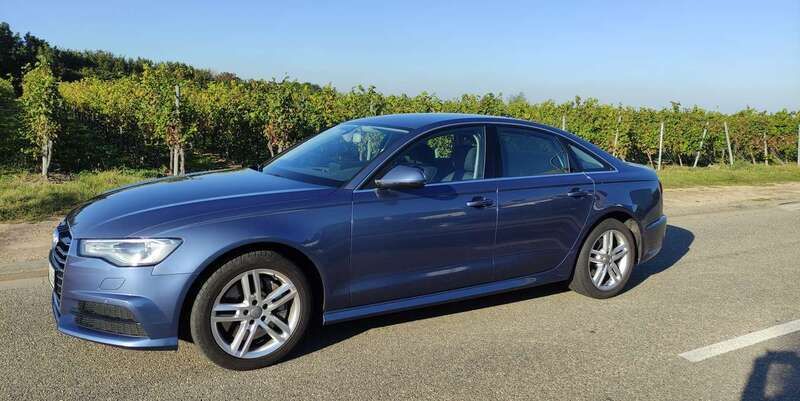 Blau Gebraucht 2017 Audi A6 Limousine | 19.799 € (Guter Preis) - Bild 1/4