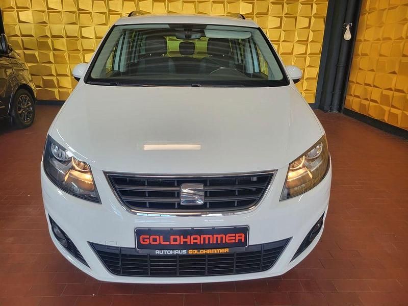 Weiß Gebraucht 2018 Seat Alhambra 4Drive Van / Kleinbus | 18.499 € (Superpreis) - Bild 1/4
