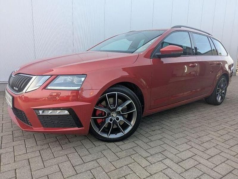 Rio rot metallic Gebraucht 2017 Skoda Octavia RS Kombi | 19.990 € (Etwas zu teuer) - Bild 1/4