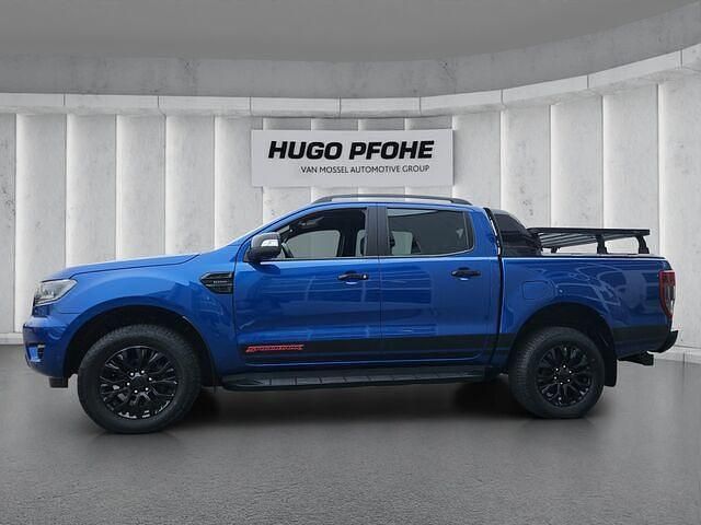 Gebraucht Ford Ranger 212 PS (155 kW) 2022 Lightning blue metallic Pickup
