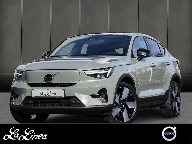Grün Gebraucht 2022 Volvo C40 Ultimate SUV | 33.950 € (Guter Preis) - Bild 1/3