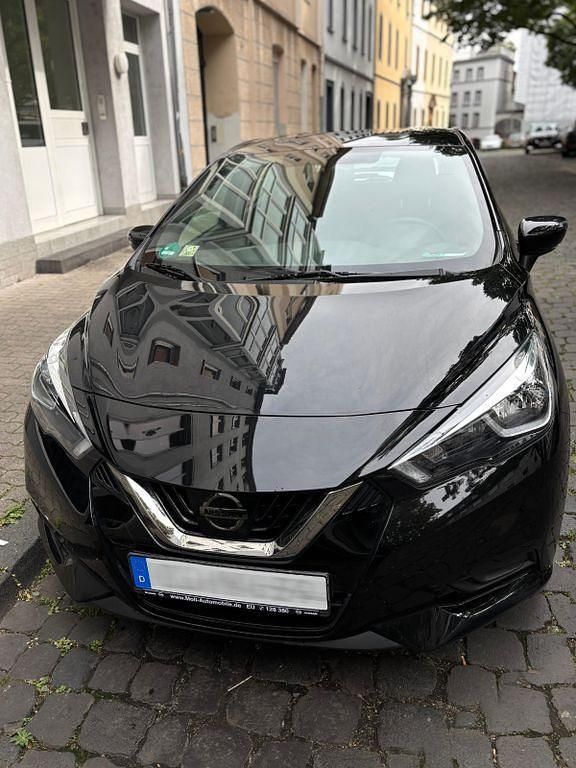 Schwarz Gebraucht 2019 Nissan Micra Acenta Kleinwagen | 11.500 € (Guter Preis) - Bild 1/4