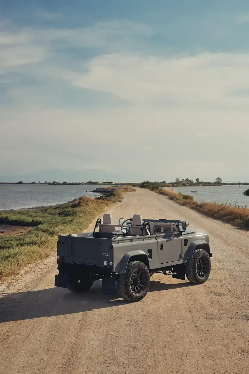 Gebraucht Land Rover Defender 200 PS (147 kW) 1989 Grau SUV