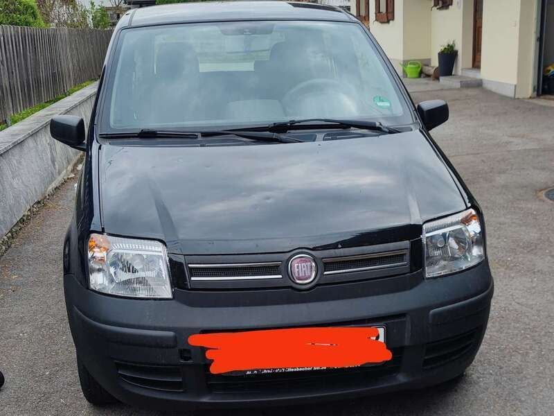 Schwarz Gebraucht 2008 Fiat Panda Kleinwagen | 1.000 € (Superpreis) - Bild 1/4
