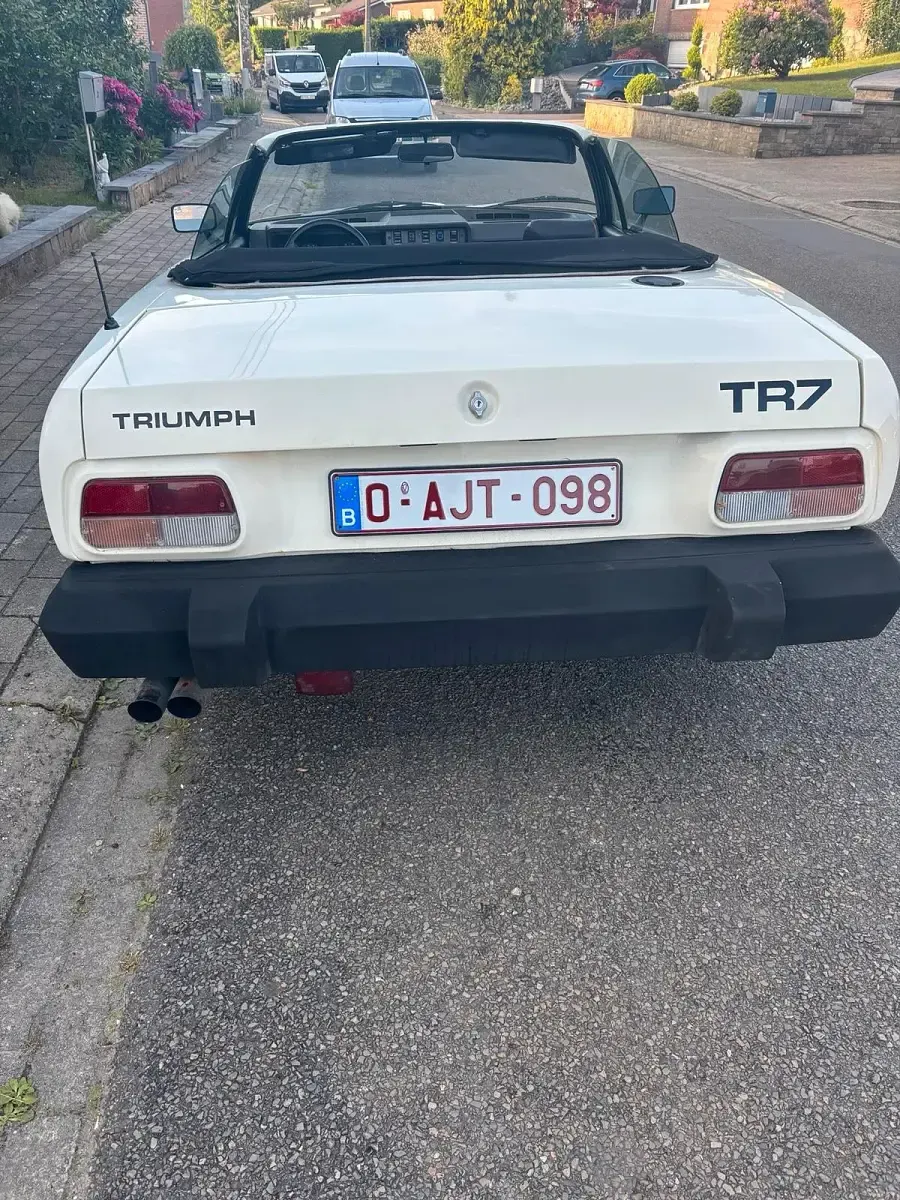Gebraucht Triumph TR7 106 PS (77 kW) 1980 Weiß Cabrio