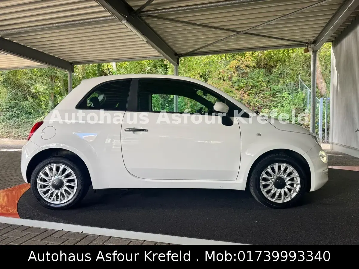 Gebraucht Fiat 500 Lounge 69 PS (50 kW) 2020 Weiß Kleinwagen