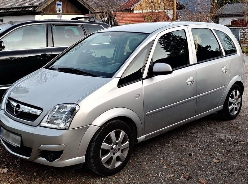Silber Gebraucht 2008 Opel Meriva Van / Kleinbus | 850 € (Superpreis) - Bild 1/4