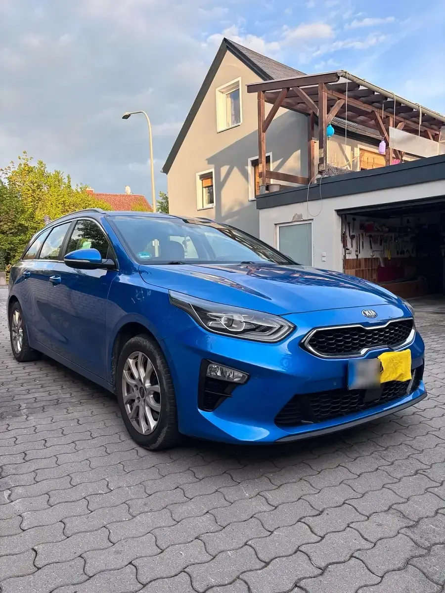 Gebraucht Kia Ceed GT GT 136 PS (100 kW) 2019 Blau Kombi