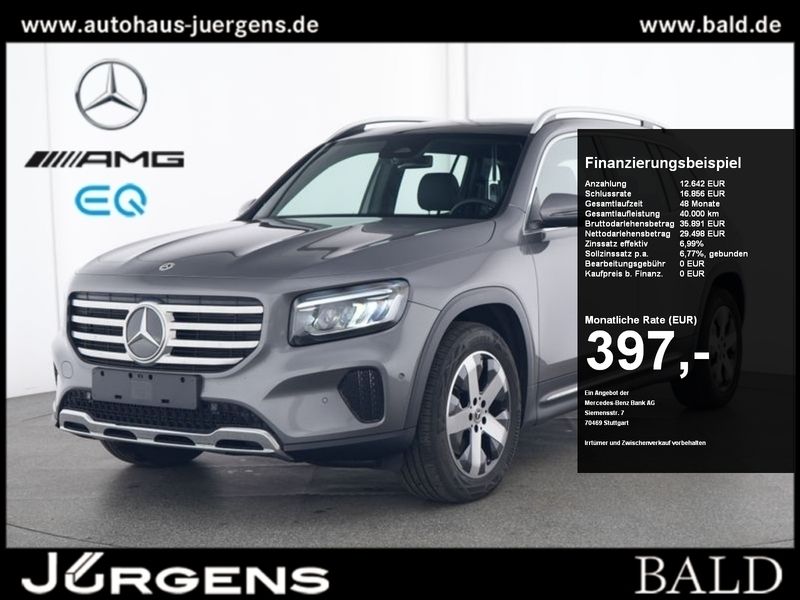 Mountain grey metallic Gebraucht 2024 Mercedes GLB220 Progressive SUV | 42.130 € (Guter Preis) - Bild 1/4