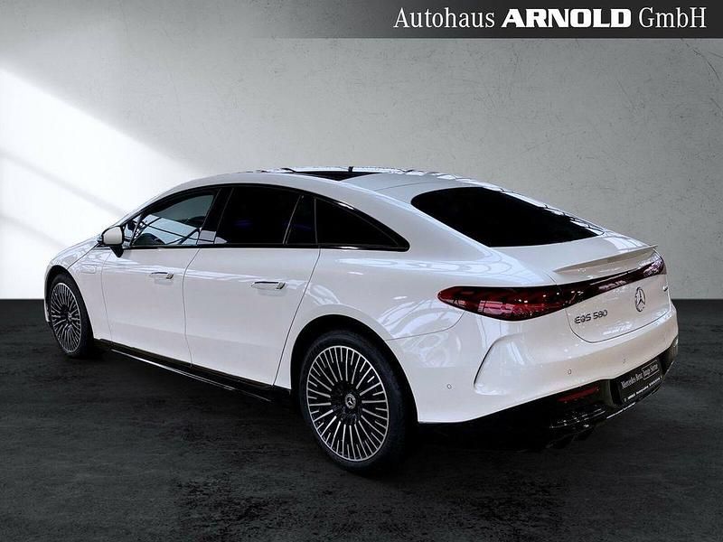 Gebraucht Mercedes EQS580 AMG 384 kW (523 PS) 2025 Manufaktur diamantweiß bright (metallic) Limousine