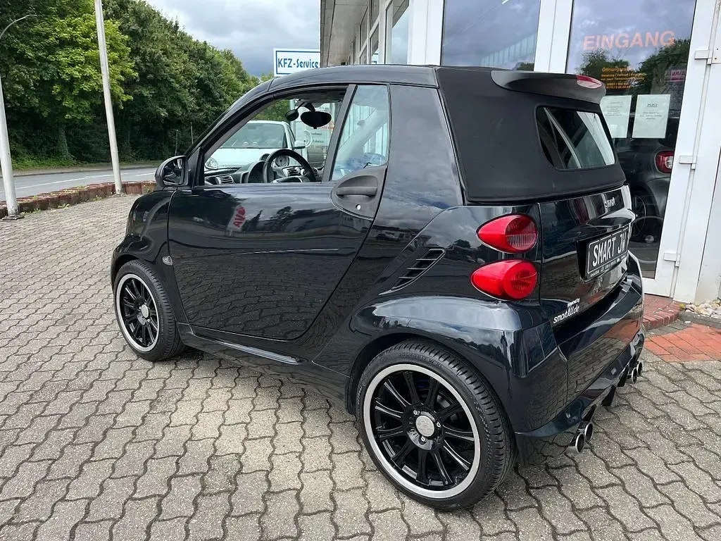 Gebraucht Smart ForTwo Cabrio 84 PS (61 kW) 2009 Schwarz Cabrio