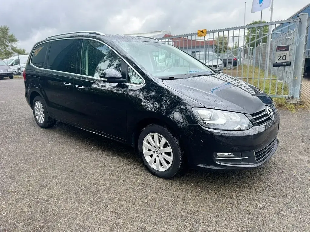 Gebraucht VW Sharan Comfortline 140 PS (102 kW) 2015 Schwarz Van / Kleinbus