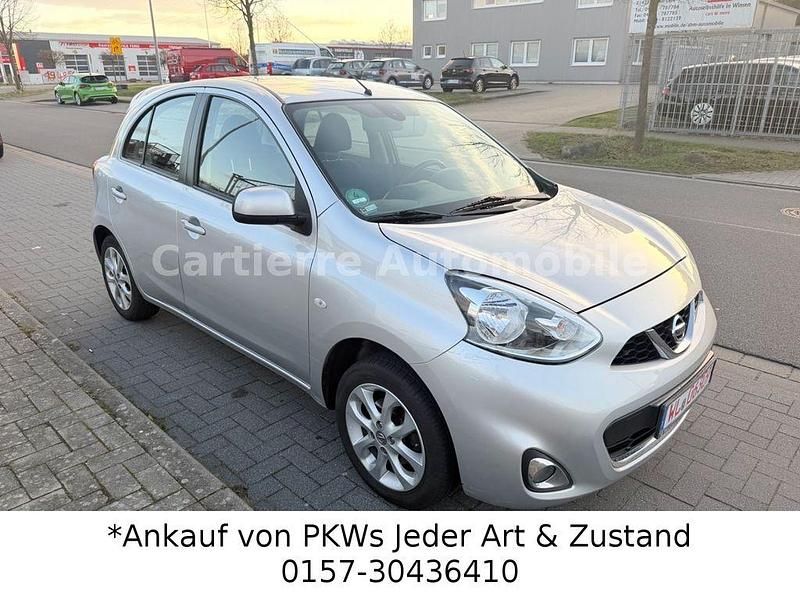 Gebraucht Nissan Micra Acenta 80 PS (58 kW) 2016 Silber Kleinwagen