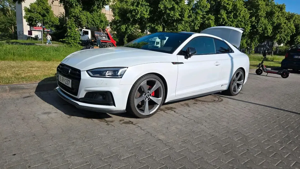 Gebraucht Audi A5 S-Line 190 PS (139 kW) 2017 Weiß Coupé