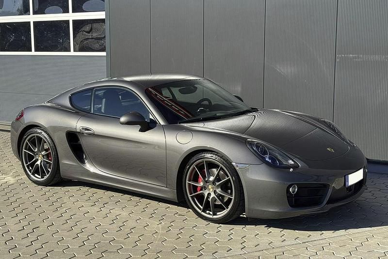 Grau Gebraucht 2013 Porsche Cayman S Chrono Coupé | 52.981 € (Teuer) - Bild 1/4