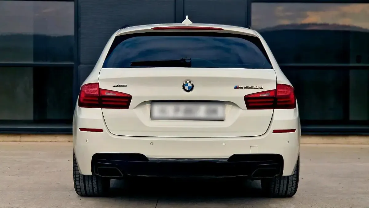 Gebraucht BMW M550 381 PS (280 kW) 2015 Weiß Limousine