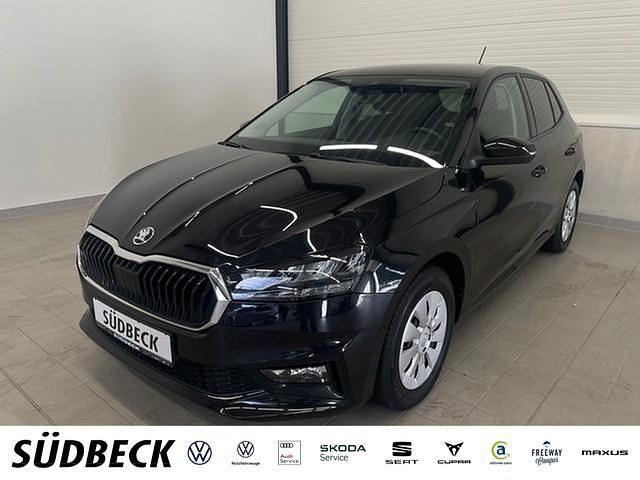 Schwarz Gebraucht 2022 Skoda Fabia Ambition Kleinwagen | 16.990 € (Fairer Preis) - Bild 1/4