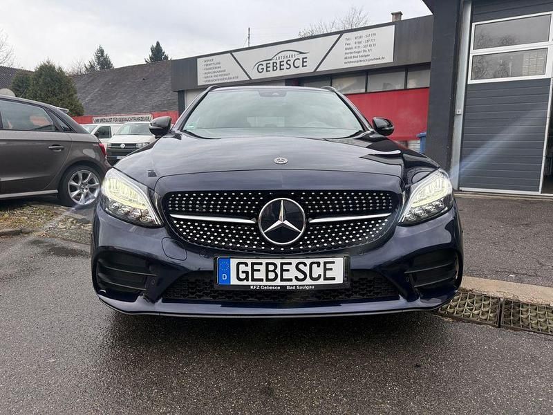 Gebraucht Mercedes C400 AMG 333 PS (244 kW) 2019 Blau Limousine