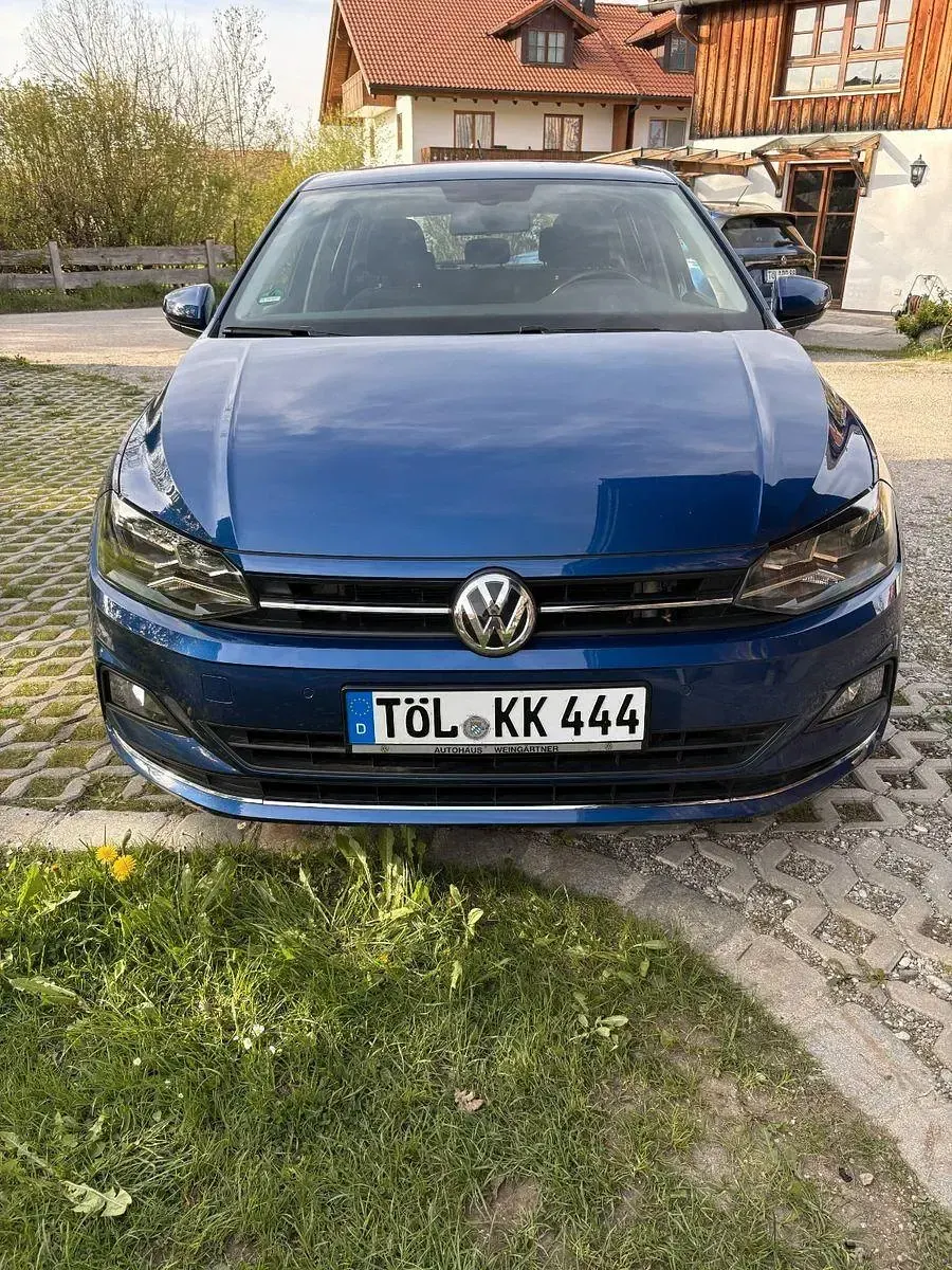 Brugt VW Polo Highline 95 HK (69 kW) 2018 Blå Hatchback