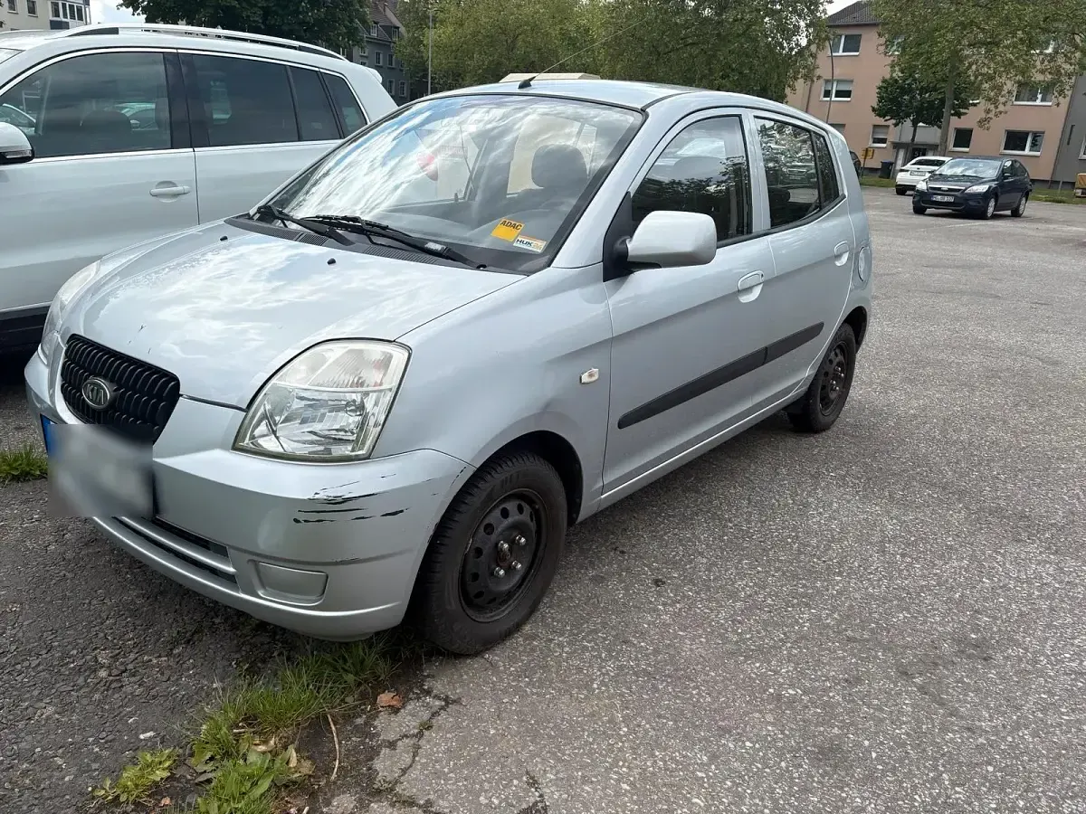 Brugt Kia Picanto 55 HK (40 kW) 2005 Sølv Hatchback