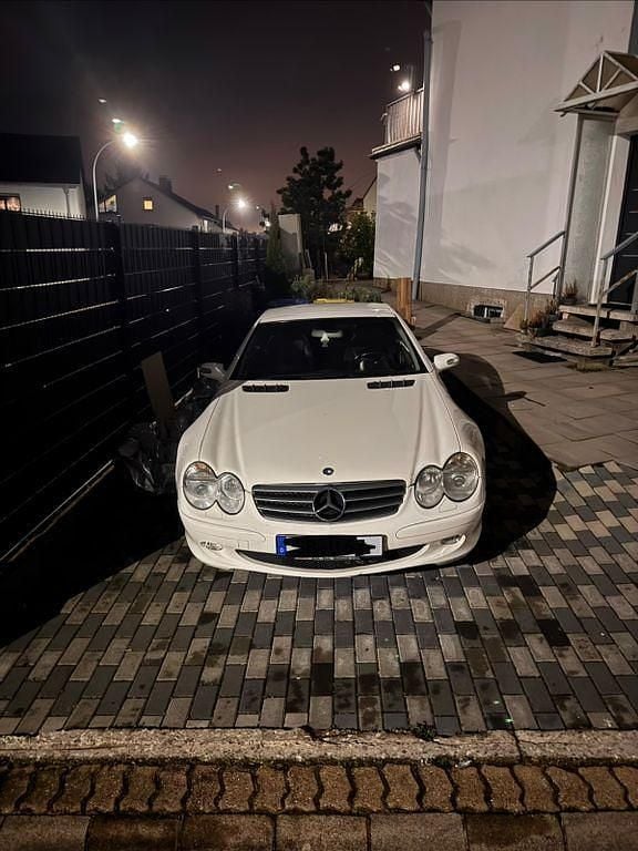 Weiß Gebraucht 2004 Mercedes SL350 AMG Cabrio | 14.800 € (Superpreis) - Bild 1/4