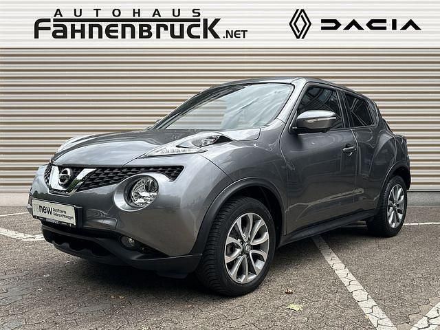 Gun metallic (m) Gebraucht 2016 Nissan Juke Tekna SUV | 11.880 € (Etwas zu teuer) - Bild 1/4