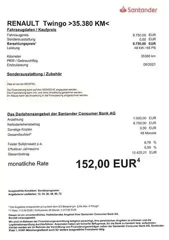 Gebraucht Renault Twingo SE 65 PS (47 kW) 2021 Andere Kleinwagen