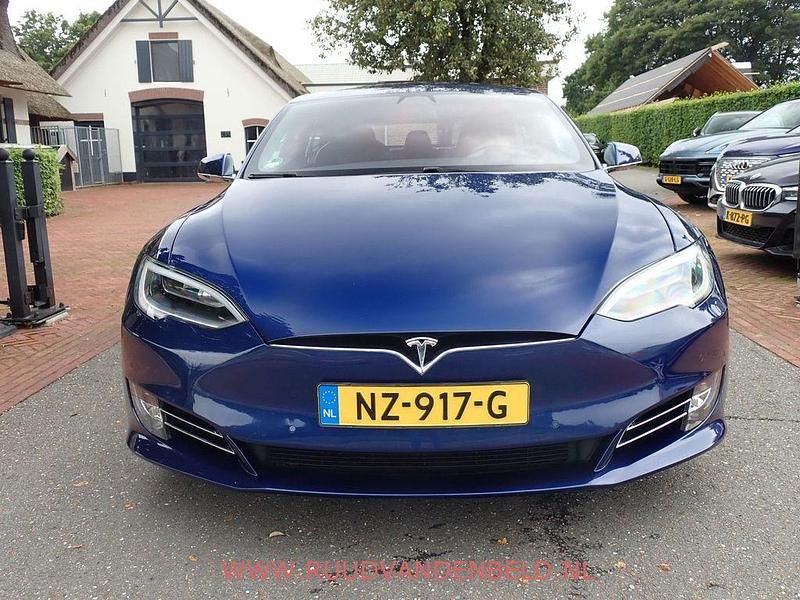 Gebraucht Tesla Model S 450 kW (613 PS) 2017 Blau Kleinwagen