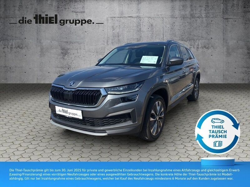 Grau Gebraucht 2022 Skoda Kodiaq Tour SUV | 34.990 € (Teuer) - Bild 1/4