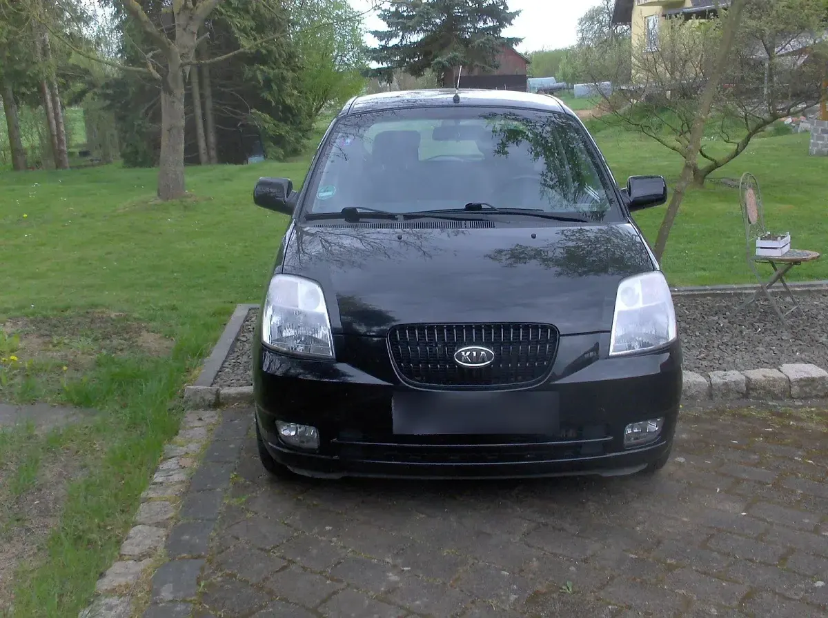 Gebraucht Kia Picanto 65 PS (47 kW) 2006 Schwarz Kleinwagen