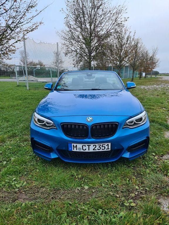 Gebraucht BMW M235 M Performance 326 PS (239 kW) 2015 Blau Cabrio