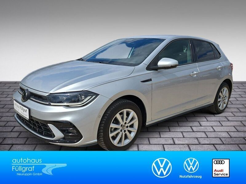 Silber Gebraucht 2023 VW Polo R-line Limousine | 26.900 € (Teuer) - Bild 1/4