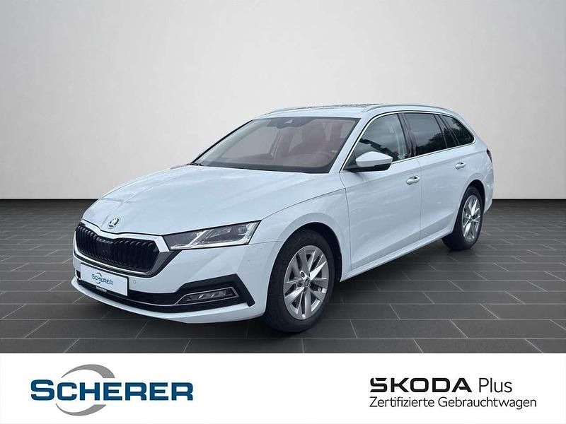 Moonweiß perleffekt Gebraucht 2024 Skoda Octavia Style Kombi | 27.500 € (Fairer Preis) - Bild 1/4