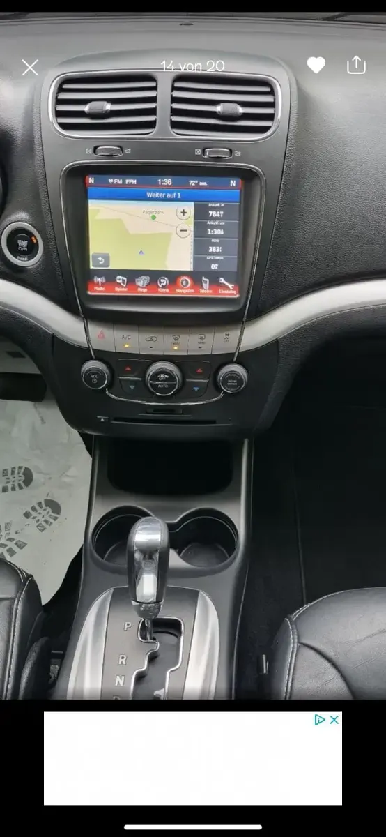 Gebraucht Fiat Freemont 150 PS (110 kW) 2015 Schwarz SUV