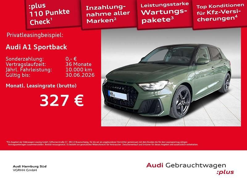 Gebraucht Audi A1 S-Line 116 PS (85 kW) 2025 M4 distriktgrün metallic Limousine