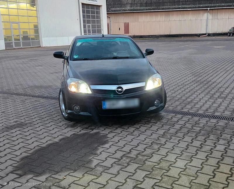 Schwarz Gebraucht 2009 Opel Tigra Cabrio | 2.100 € (Superpreis) - Bild 1/4