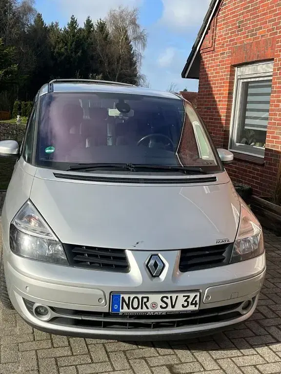 Gebraucht Renault Espace Dynamique 173 PS (127 kW) 2008 Silber Van / Kleinbus