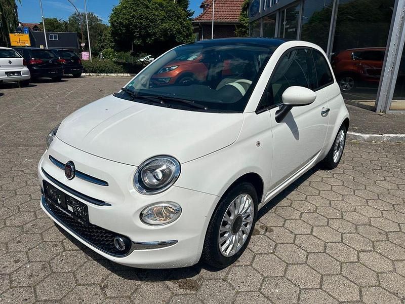 Weiß Gebraucht 2015 Fiat 500 Lounge Limousine | 7.790 € (Fairer Preis) - Bild 1/4