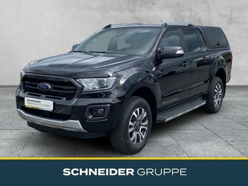 Schwarz Gebraucht 2021 Ford Ranger Wildtrack Abholung | 36.390 € (Fairer Preis) - Bild 1/4