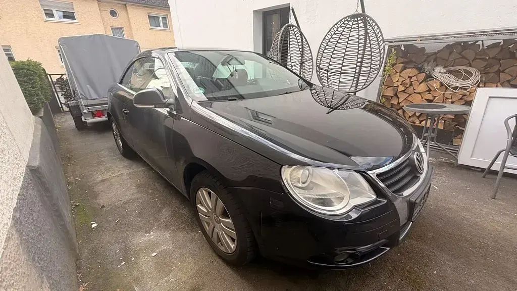 Gebraucht VW Eos Individual 140 PS (102 kW) 2008 Schwarz Cabrio