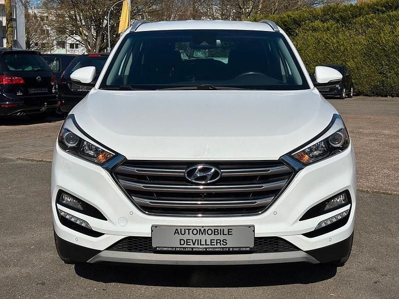 Gebraucht Hyundai Tucson Style 177 PS (130 kW) 2017 Weiß SUV