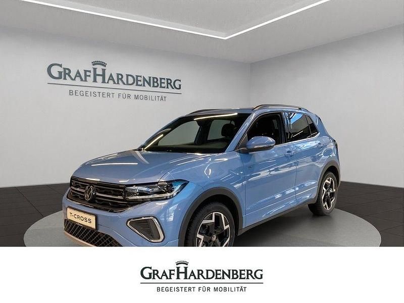 Blau Neu 2025 VW T-Cross R-line SUV | 36.900 € (Teuer) - Bild 1/4
