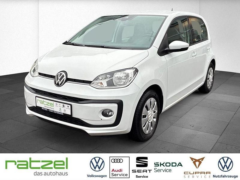 Weiß Gebraucht 2021 VW up! Basis Kleinwagen | 8.887 € (Fairer Preis) - Bild 1/4