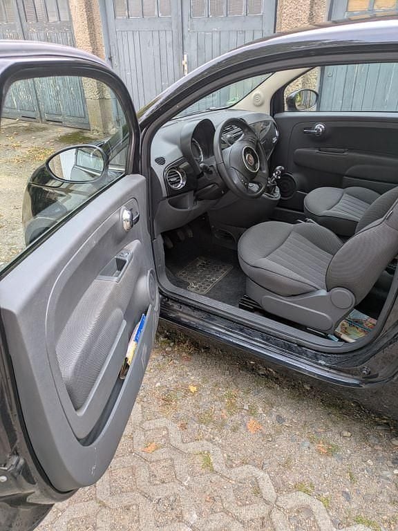 Gebraucht Fiat 500 Lounge 69 PS (50 kW) 2012 Schwarz Kleinwagen
